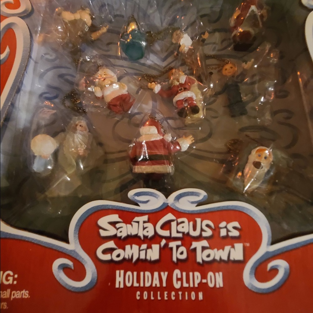 Santa Claus is coming to town clip on collection